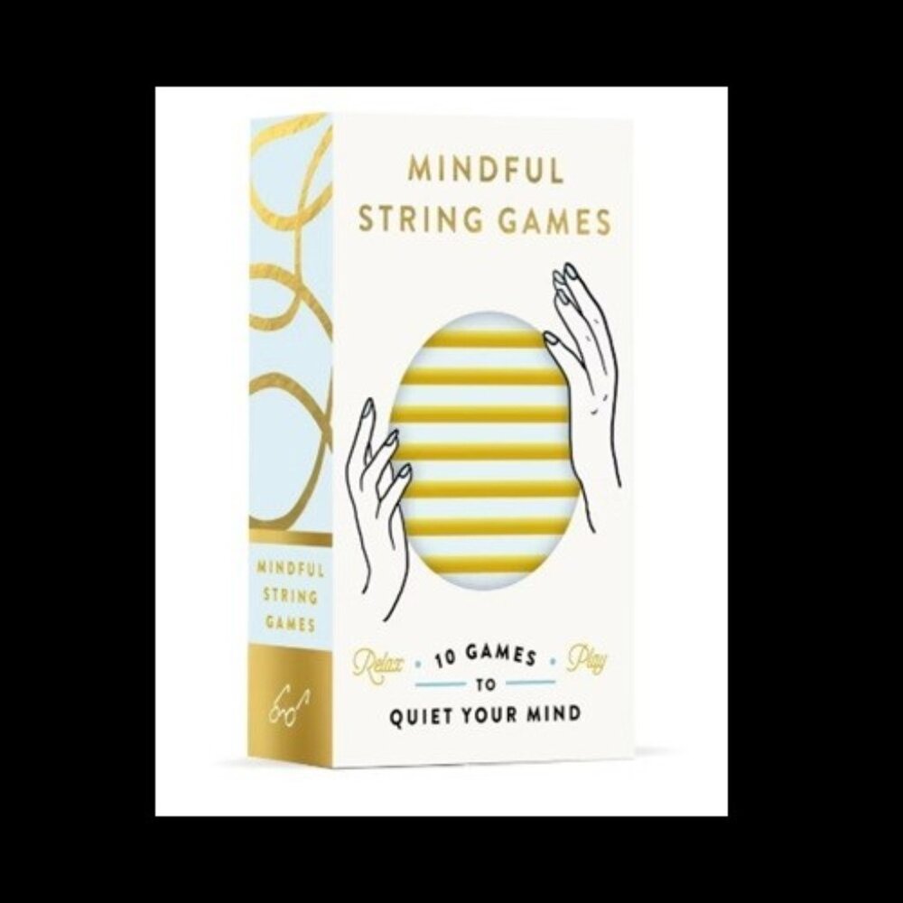 Mindful String Games Booklet: 10 Games to Quiet the Mind from Chronicle Books